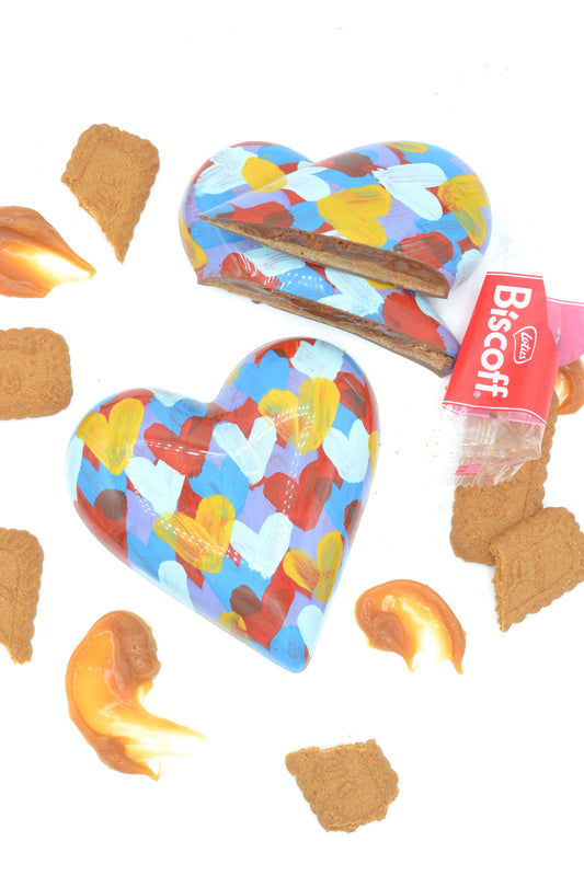 Candy Bar Heart (Biscoff Caramel)