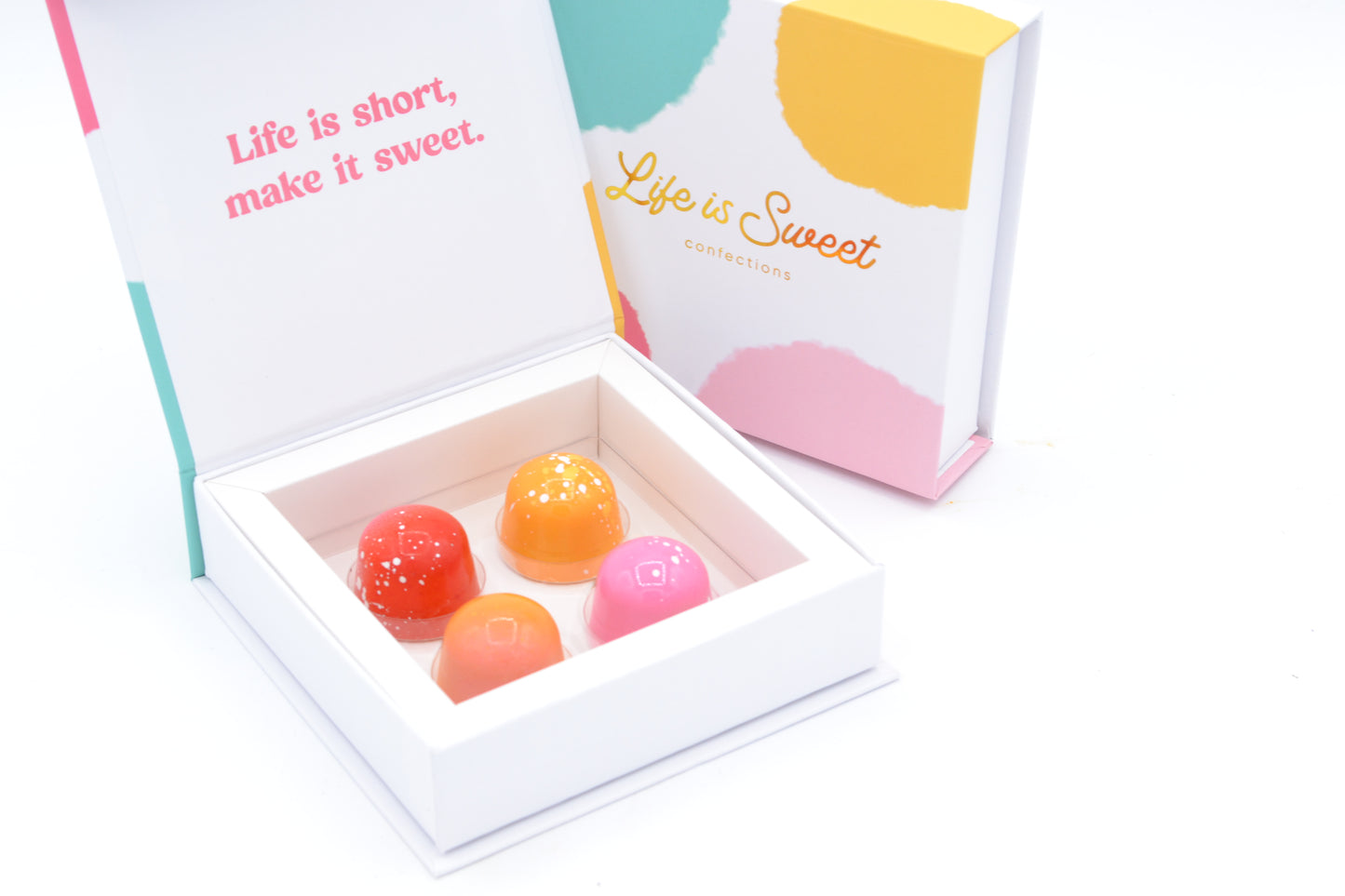 Fruit 4pc Bonbon Box