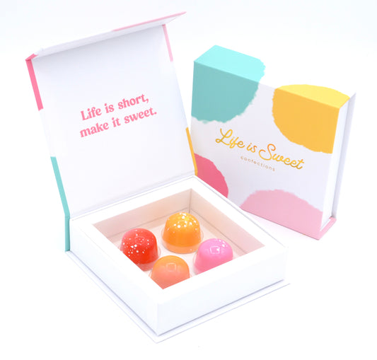 Assorted 4pc Bonbon Box