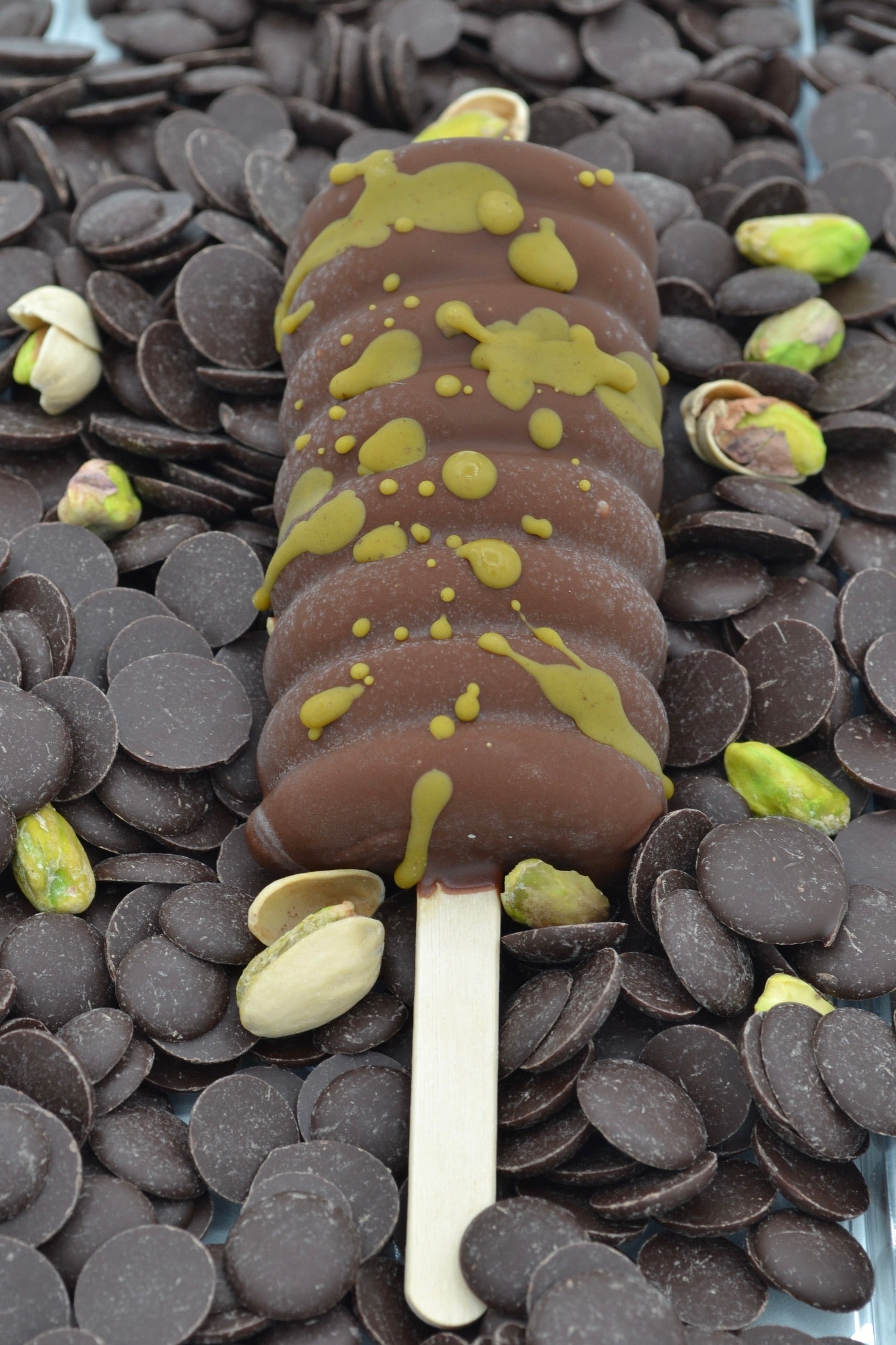 Pistachio Gelato Popsicle