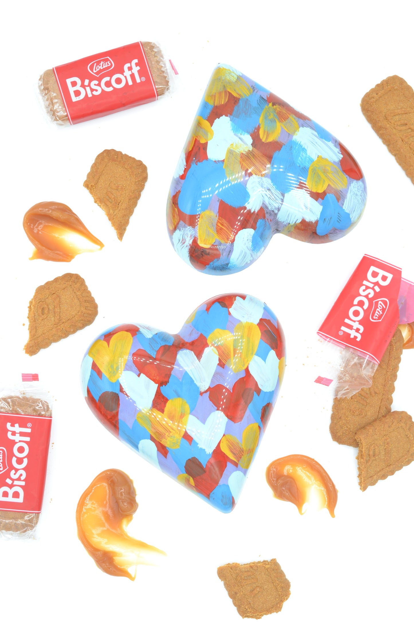 Candy Bar Heart (Biscoff Caramel)