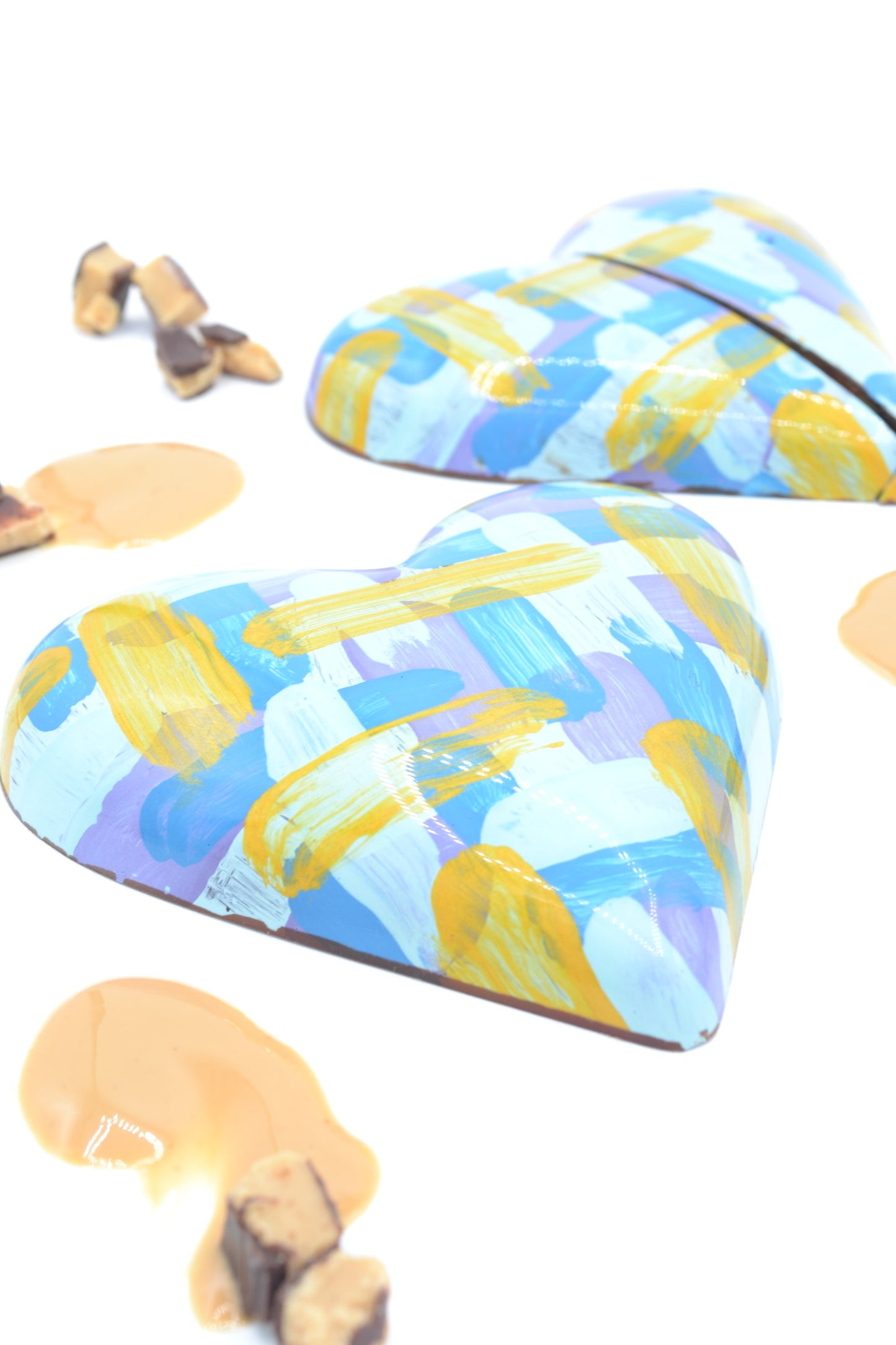 Candy Bar Heart (Peanut Fudge)